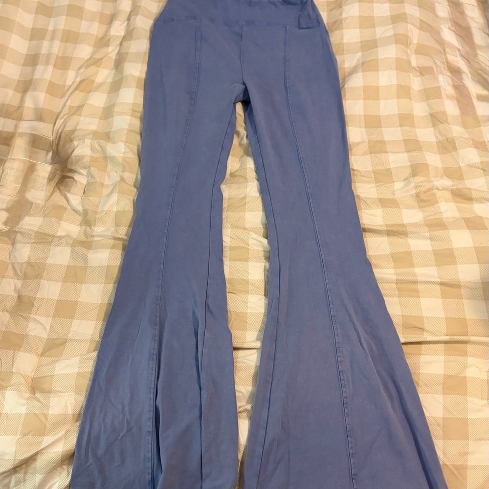 Out From Under Brand- Blue Flared Pants